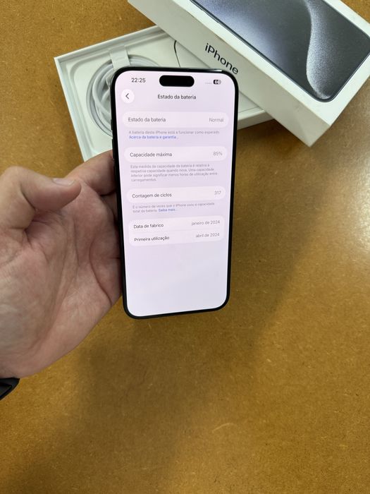 iPhone 15 Pro Max Titanium Blue 256Gb