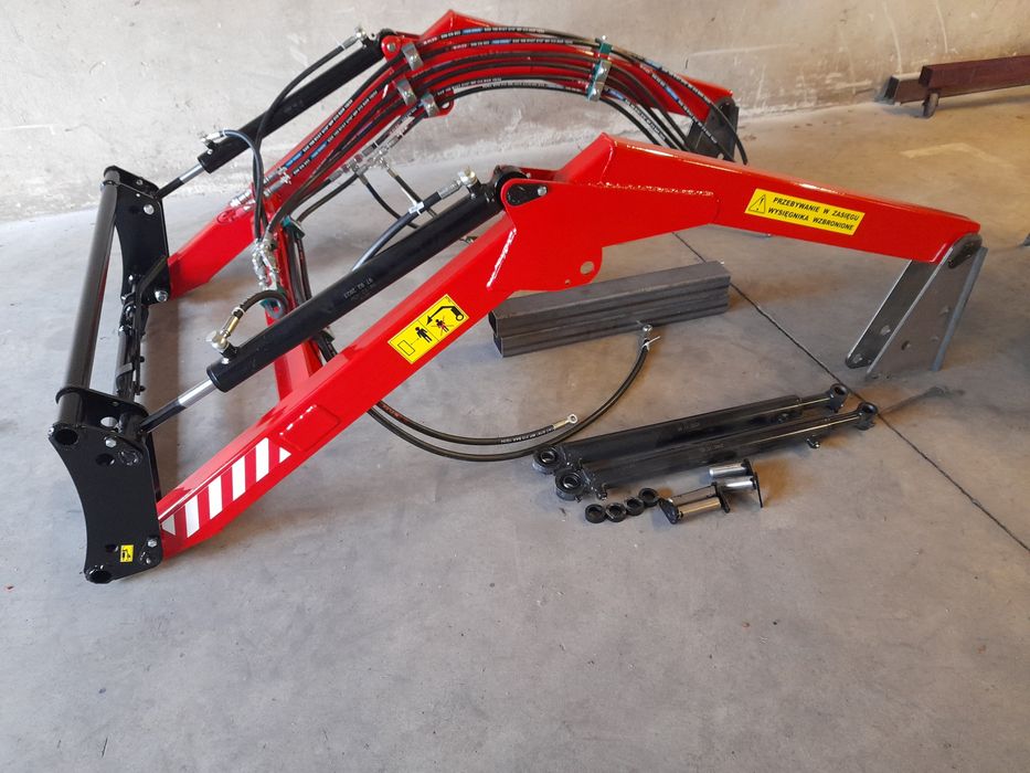 Yanmar z glebogryzarką iseki ładowacz kubota