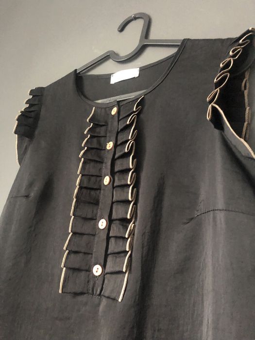 Czarna elegancka sukienka