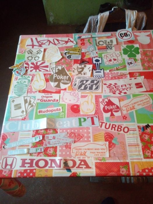 Autocolantes / stickers  Tunning, carros , motas .em stock para despac