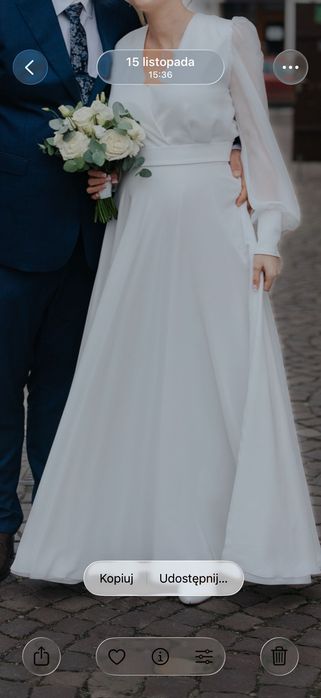 Suknia ślubna L/XL 175
