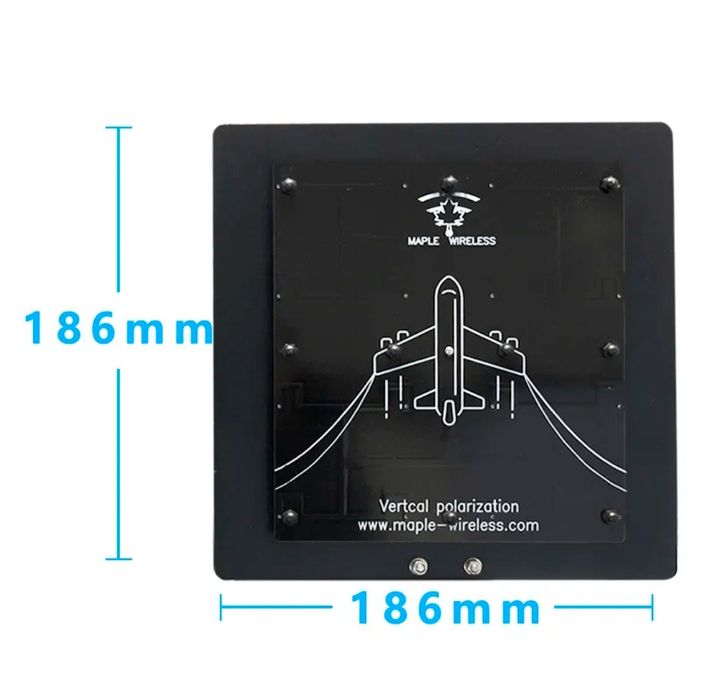 Maple Wireiess Patch антена для fpv фпв, 21 dbi 5.8 GHz