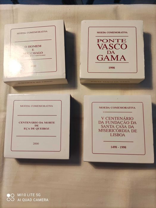 Moedas da imprensa nacional-casa da moeda.