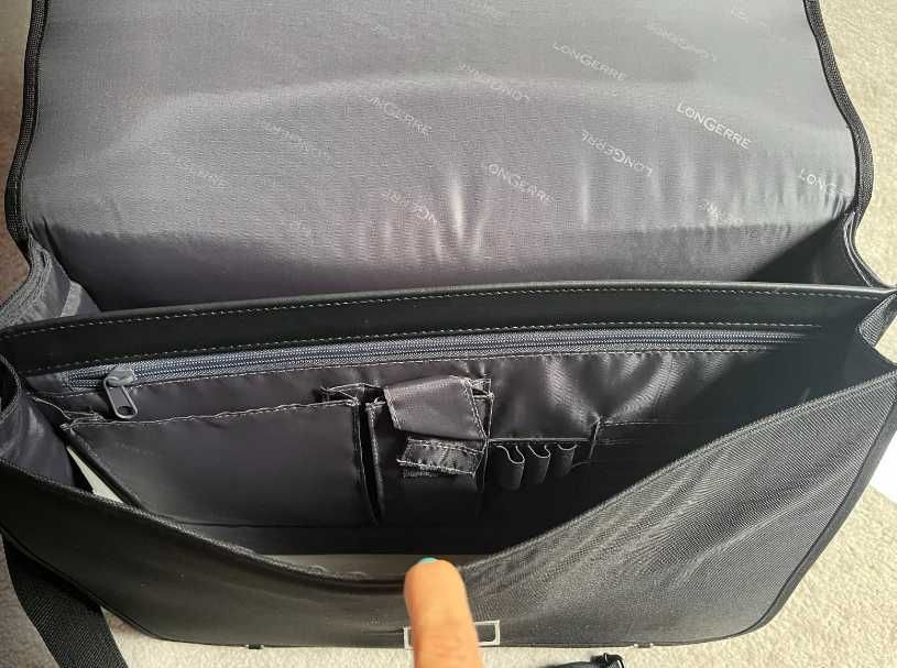 Torba na laptop, duża Longerre, nowa