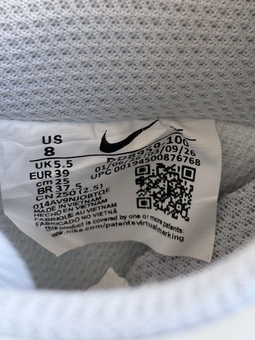 Buty Nike air force one 39 af1 white