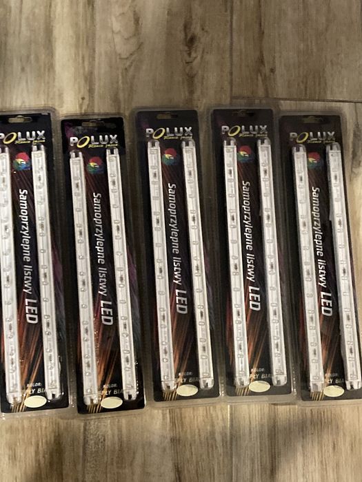 Samoprzylepne listwy led 5 sztuk