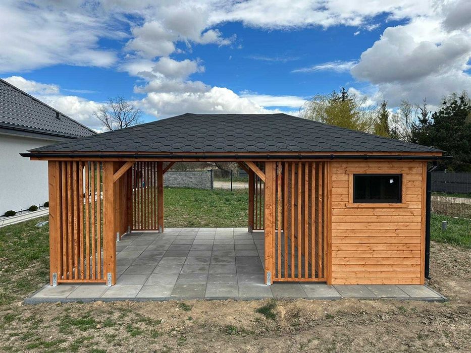 Domek ogrodowy 4x6 Altana Producent Wiata Gospodarczy Narzędziowy