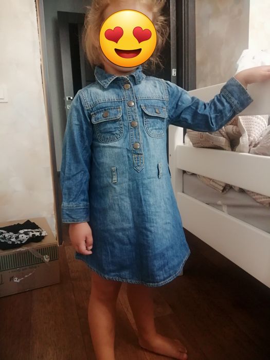 Джинсовое Платье, размер 98