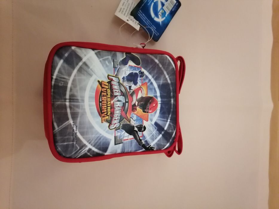 Torebka listonoszka dla dzieci z postaciami z bajki power rangers