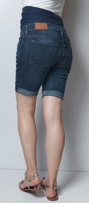 H&M MAMA_jeansowe ciążowe spodenki_38/M