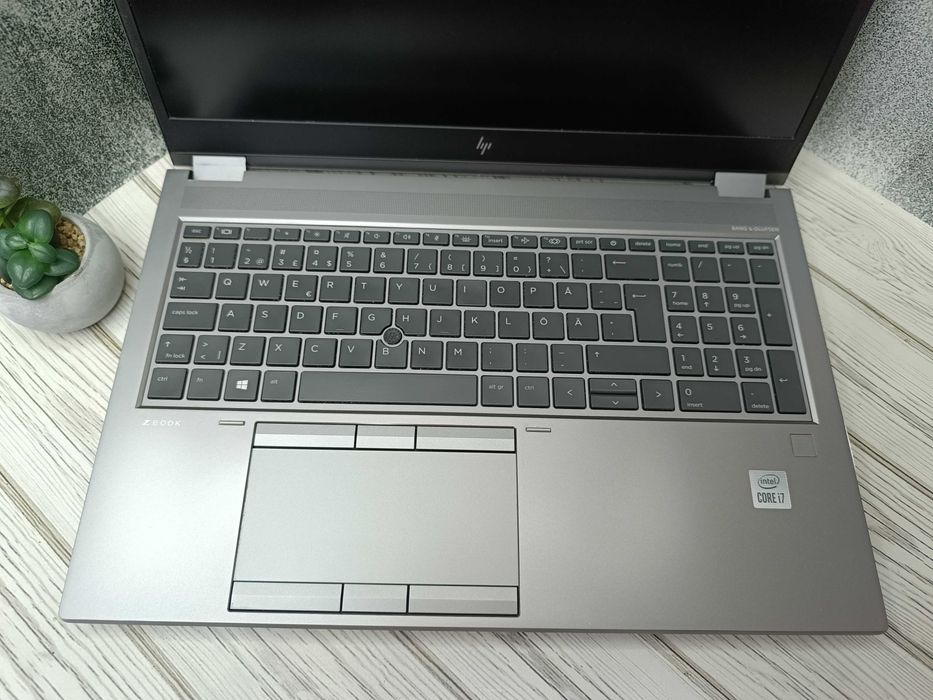 Ноутбук HP ZBook Fury 15 G7 7-10750H 6 ядер\RAM 32GB\SSD512\NVIDIA 4GB