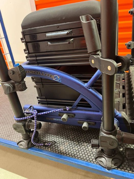 zestaw zawodowy Preston Absolute 36 Seatbox Blue Edition