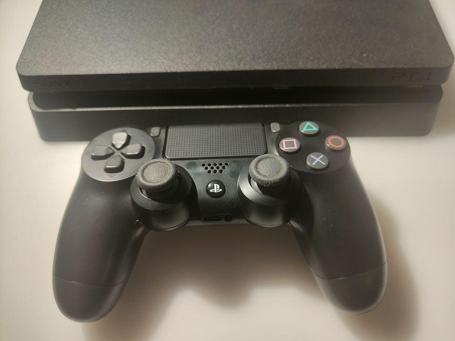 PS4 Slim 1TB + Comando Original | Firmware 12.00 (Ideal p/ Desbloqueio)