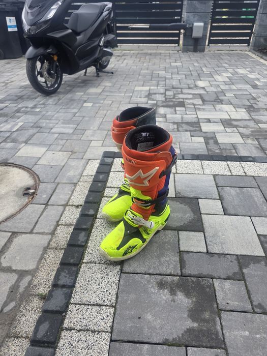 Buty motocyklowe enduro cross Alpinestars tech10