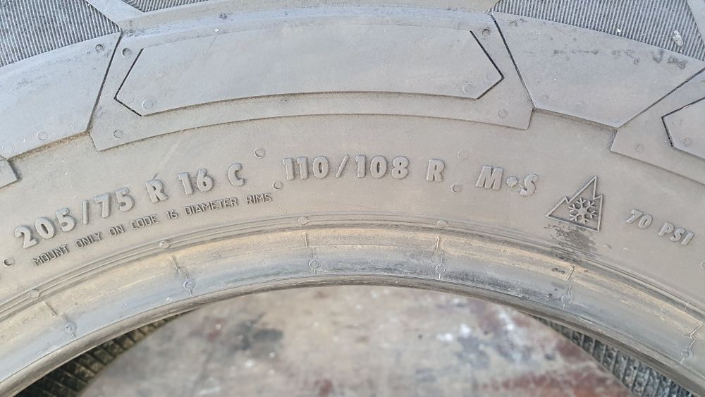 205/75 R16C   1шт Continental (Континенталь) Авторезина, шини.