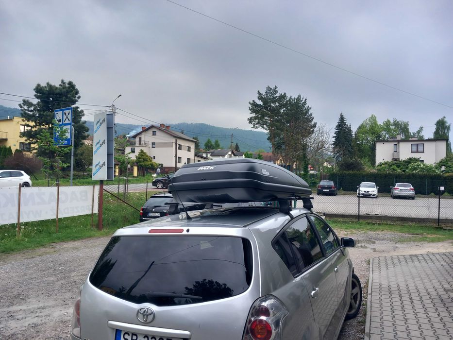 Box dachowy Inter Pack Horizon 550 litrów pojemności , bagażnik , mocny , solidny , 75 kg ładowności