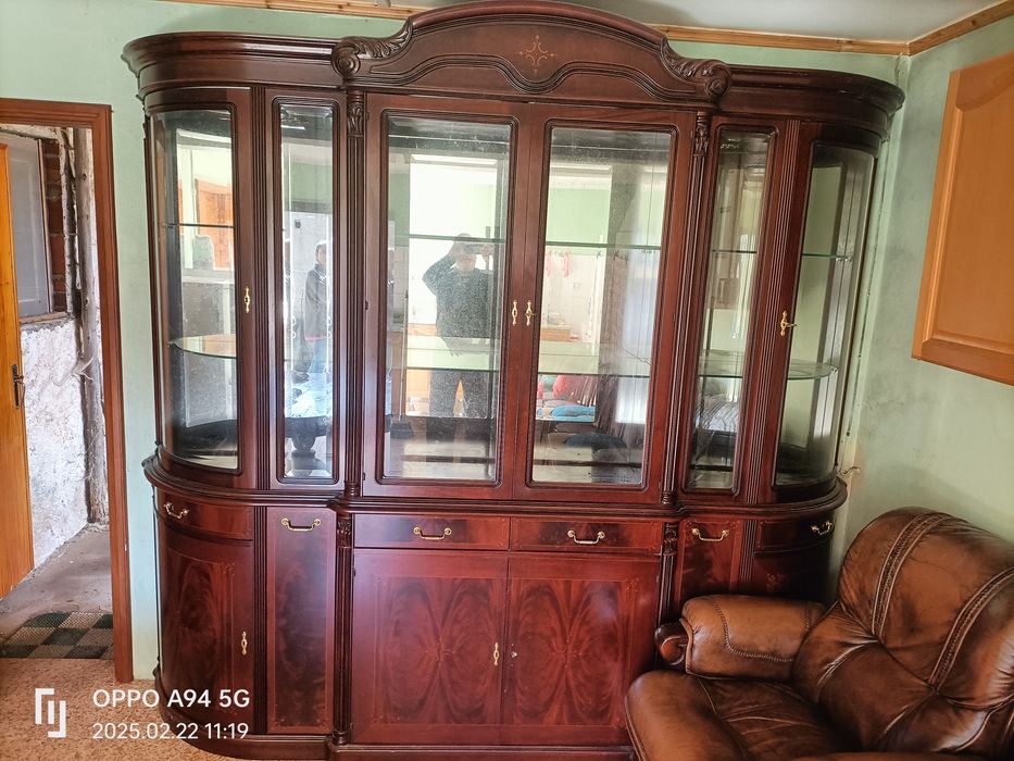 Móvel de Sala de Estar em Carvalho