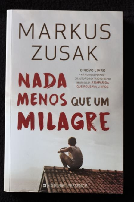 Livro Novo - Nada menos que um milagre - Markus Zusak