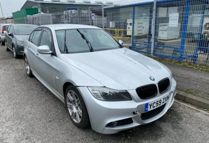 BMW E90 M-PAKIET Polift TITANSILBER LCI E91 Maska Zderzak Błotnik