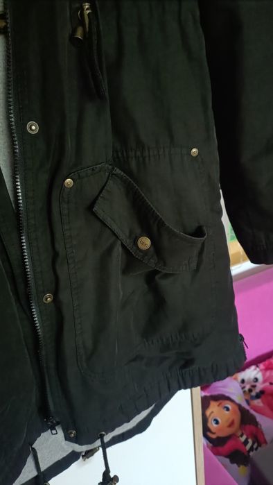 Kurtka parka ciążowa z wkładką niemowlęcą