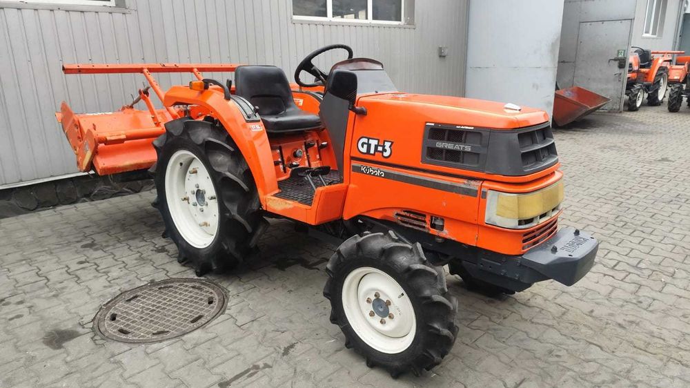 Japoński traktorek Kubota GT 3 4x4 21 km Wspomaganie