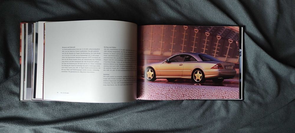 Prospekt Mercedes AMG 2001