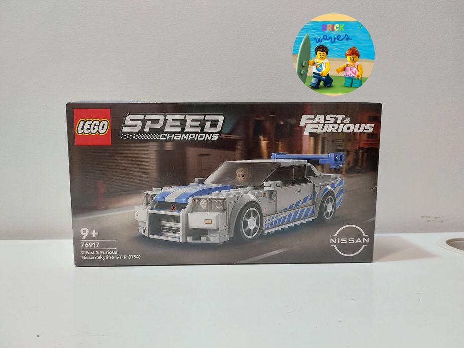 ENVIO GRATIS-LEGO 76917 Nissan Skyline GT-R (R34) (Speed Champions)
