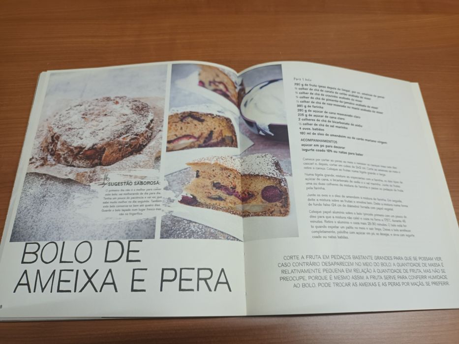 Livro de dicas e receitas culinárias