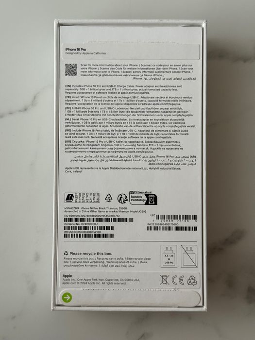 iPhone 16 Pro 256GB 89%