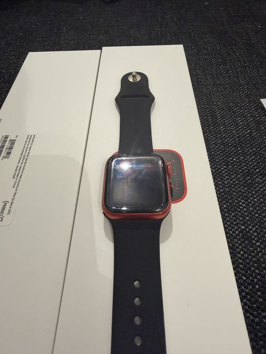 Apple watch serie 6 - em aluminio Vermelho