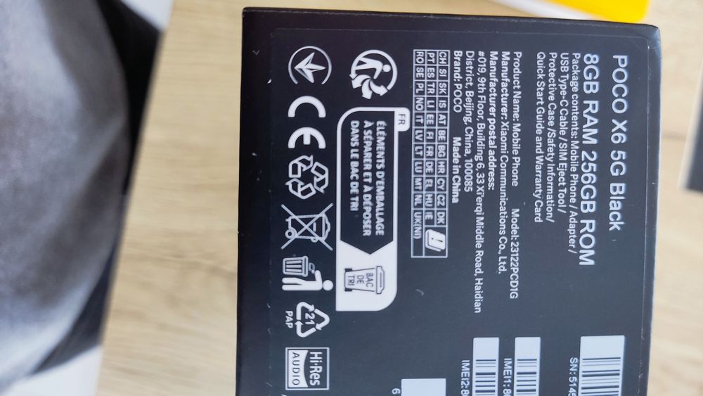 Xiaomi Poco X6 5G NOWY