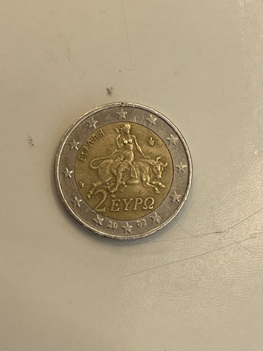 Moeda Valiosa 2€ Grécia (2002)