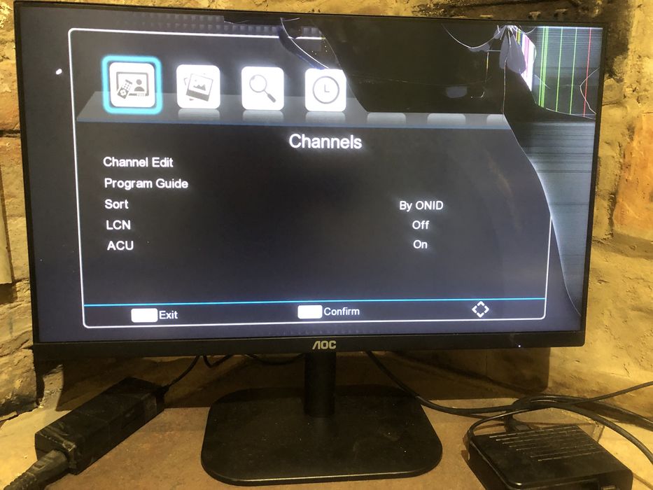 Монітор AOC 24B2XD бой матрицы