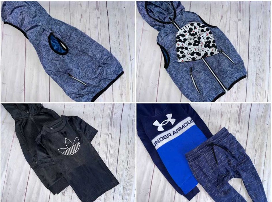 r.116-122 Mega Paka 55 szt zestaw ubranek dla chłopca hm nike adidas