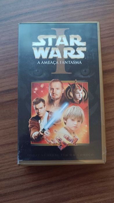 VHS Star Wars: Episódio I - A Ameaça Fantasma (Edição PT)