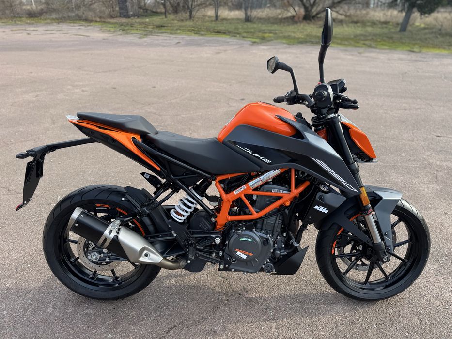 Мотоцикл KTM 390 DUKE з Японії пробіг 1 км