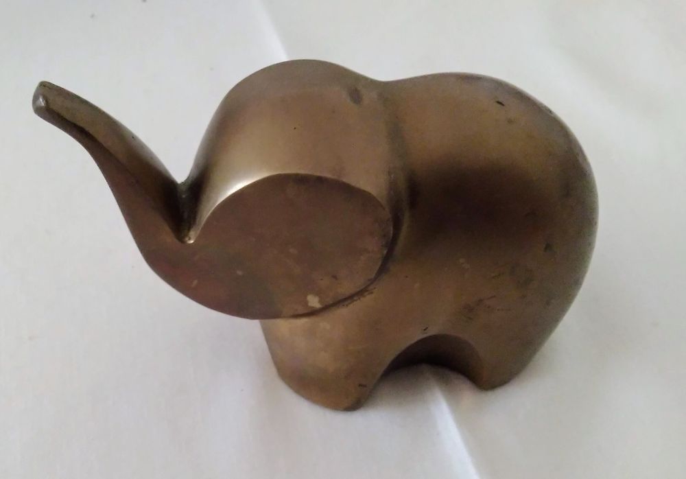 Miniatura Elefante em bronze
