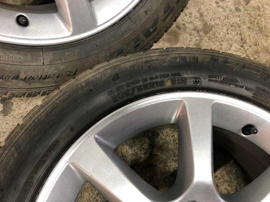 Диски с резиной Mercedes E-clas C-class R16 5*112 мерседес 211 210 124