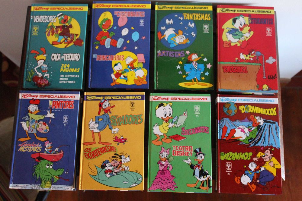 Vintage Coleção BD Disney Especialíssimo, anos 80