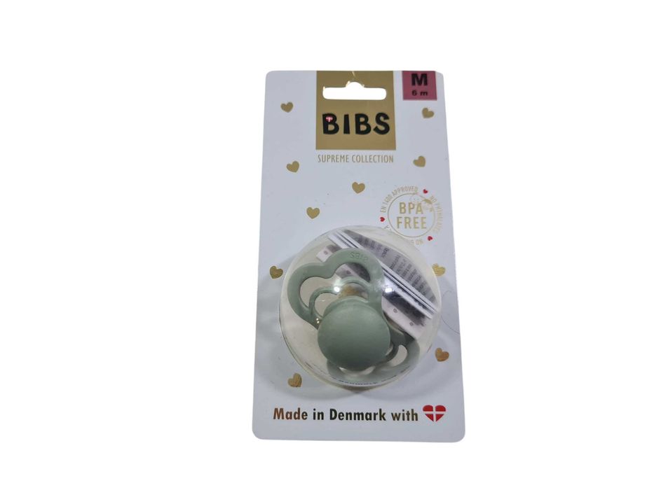 Smoczek bibs rozmiar m zielony motylek
