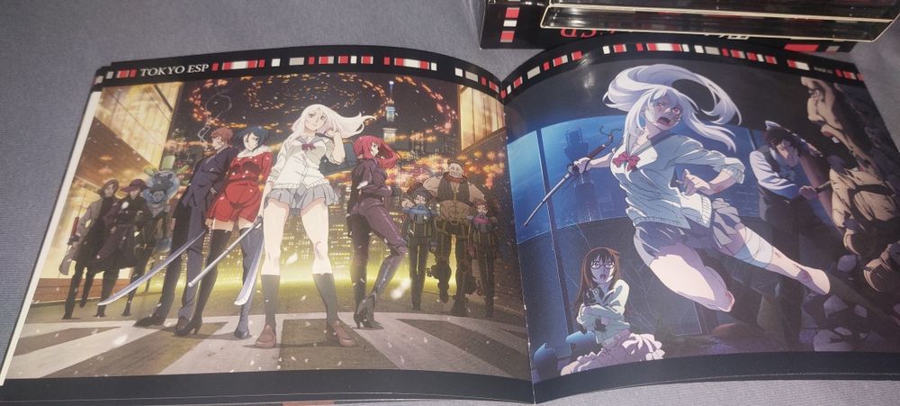 Serial anime Tokyo ESP Complete series edycja kolekcjonerska blu-ray