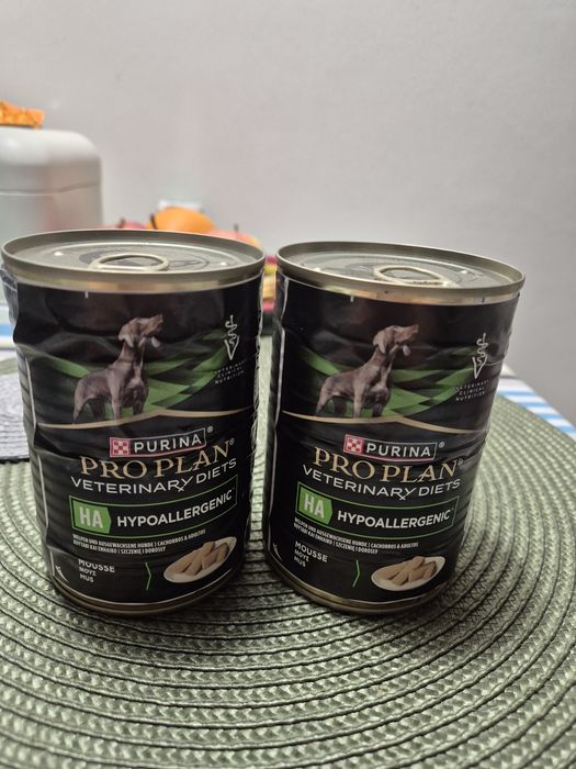 Sprzedam Puszki Dla Psa Firmy PURINA PRO PLAN HA HYPOALERGENIC 400g/r