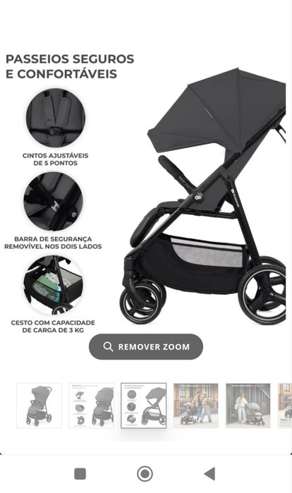 Carrinho de Passeio até 25Kg