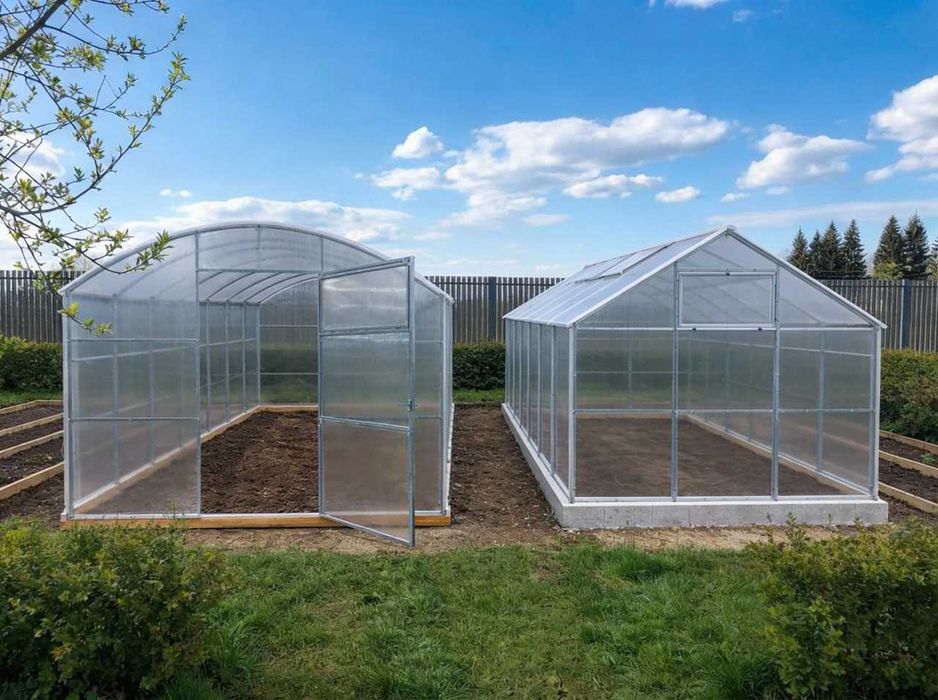 Szklarnia z poliwęglanu 2,5x4 2,5x6 2,5x8 Domek 3x4 3x6 3x8 PRODUCENT