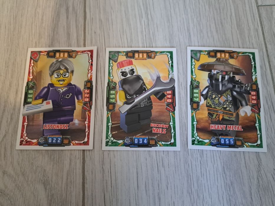 Karty Lego Ninjago 2019