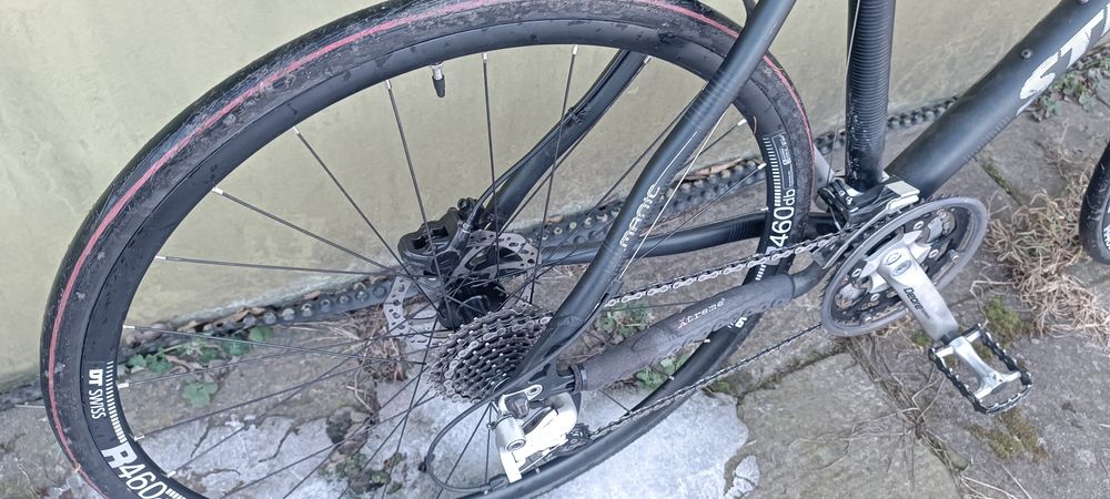 Rower Stevens Manic Shimano XT, Manitou, Dt Swiss, gravel