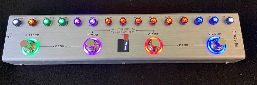 M-Vave Tank-G / Tank-B Процесори для гітари та басу