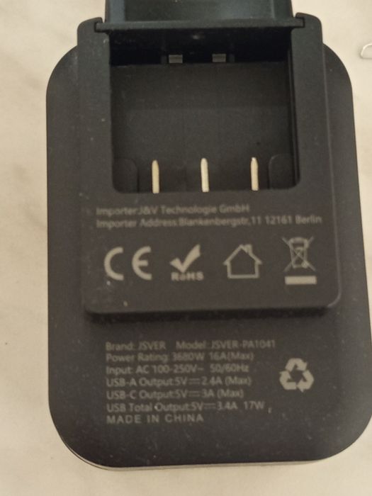Adapter Podróżny JSVER 6w1 | 180 Krajów | USB-C | NOWY!