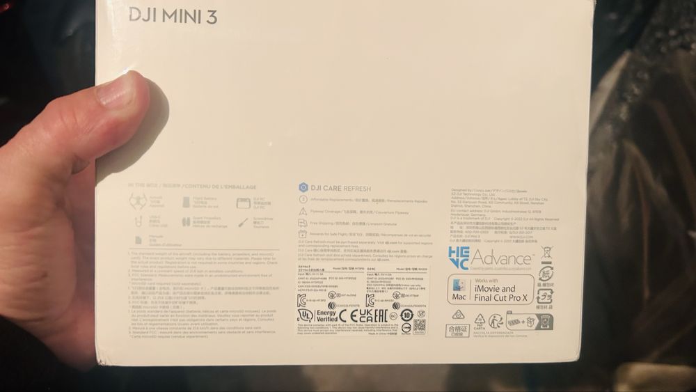Dji mini 3 com DJI RC 4K