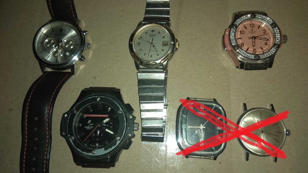 Наручные часы СССР и не только.